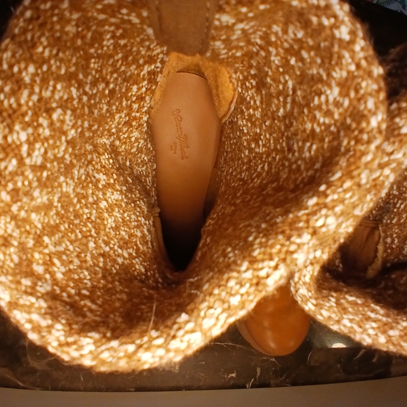 Universal Thread Brown Knit Winter Boots - Picture 10 of 12